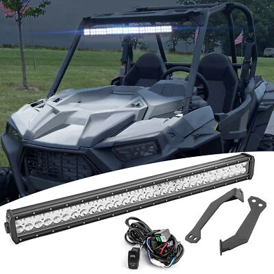 WSAYS Roof 32" LED Light Bar Brackets Wire For Polaris RZR 900 XP 1000/XP TURBO — 第 1/4 张图片