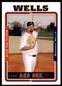 2005 TOPPS DAVID WELLS BOSTON RED SOX #484 - Picture 1 of 2