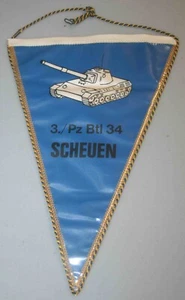 Erinnerungswimpel 3./ Pz Btl 34, Scheuen - Bild 1 von 2