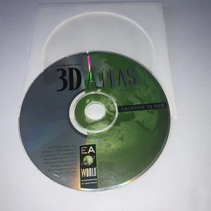 3D Atlas Electronic Arts 1994 CD Version 1.1 Vintage - Picture 1 of 8