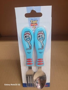 Disney Zak Toy Story 4 leicht griffiges Besteck 2-teiliges Set Löffelgabel neu Muss L@@K - Bild 1 von 2