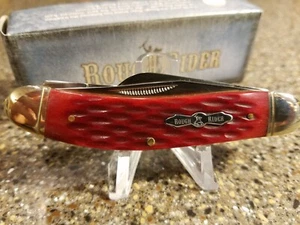 Rough Rider RR286, Sowbelly Red Jigged Bone, 3-3/4", 3-blades, NEW from OldStock - Picture 1 of 8