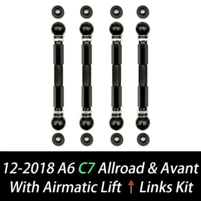 KIT ELEVADOR SUSPENSIÓN NEUMÁTICA PARA AUDI A6 S6 RS6 ALLROAD C7 ENLACES NIVELACIÓN Foto 1 de 4