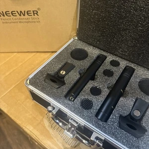 Neewer NW-410 schwarz Bleistift Kondensator Stick Instrument tragbares Mikrofon Kit - Bild 1 von 7