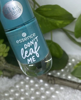 essence Gel Nail Colour Nagellack 19 DON‘T leaf ME grün dunkel 8ml *neu* - Bild 1 von 4