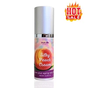 Parlor Games Silky Peach Cream - Bioidentical Estriol Cream for Women 30ml F9B7 - Picture 1 of 13
