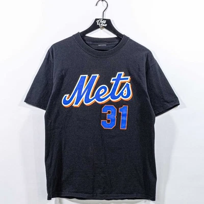 New York Mets Mike Piazza 31 T-Shirt Large Y2K Streetwear MLB Baseball - Image 1 of 4