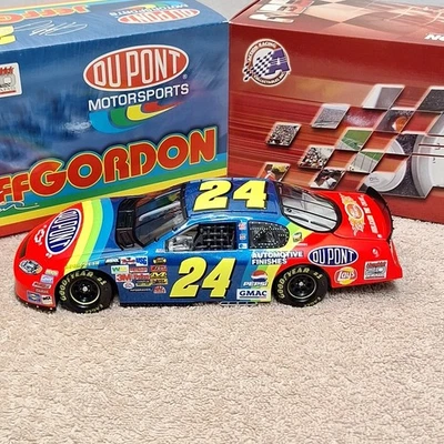 Jeff Gordon 2004 DuPont Monte Carlo Retro Arco Iris Nascar 1/24 Diecast Acción  Foto 1 de 4