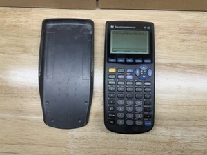 Texas Instruments TI-89 Calcolatrice Grafica Nera Con Cover Funzionante + Batterie - Foto 1 di 6