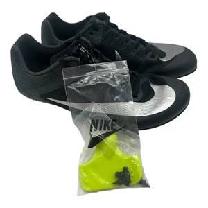 Nike Zoom Rival Sprint Track Spikes Sz Mens 5.5 Womens 7 Black Shoes DC8753 001 - Picture 1 of 10