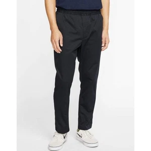 Nike SB Dri-FIT Pants Mens XL Black Stretch Chino Elastic Waist Pull On Straight - Picture 1 of 14