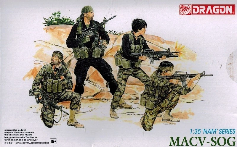 Dragon 3306 - MACV SOG Team - -  NAM series 1:35 - Bild 1 von 1