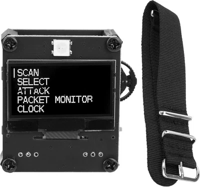 🚨🚔De*auther Watch esp8266 WiFi DIY Entwicklungsboard programmierbar Dstike  - Bild 1 von 4