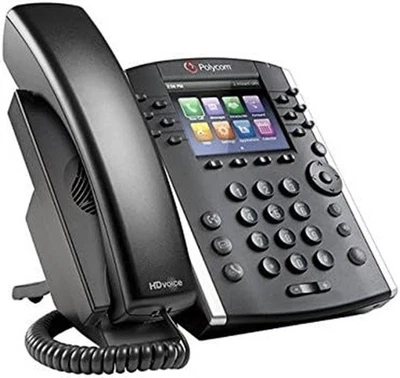 NEW Polycom VVX 410, 12-Line HD Business Media IP Desk Phone - Image 1 of 2