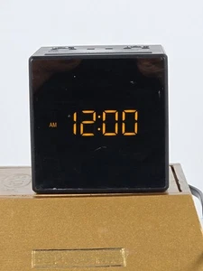 Sony ICF-C1T Desktop Alarm Clock AM FM Radio Black Tested Works - Picture 1 of 5