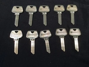 Sargent Original, CF Keyway, 6 Pin Schlüsselrohlinge, 10er Set - Schlosser - Bild 1 von 4