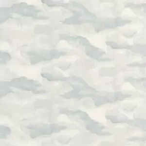 83879131 - Idylle Floating clouds Grey Casadeco Wallpaper - Imagen 1 de 2