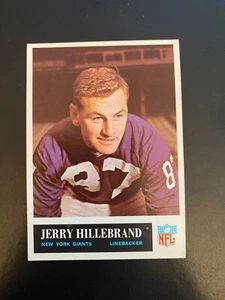 1965 PHILADELPHIA FOOTBALL #117 JERRY HILLEBRAND!! $1 SHIPPING!! - Picture 1 of 2