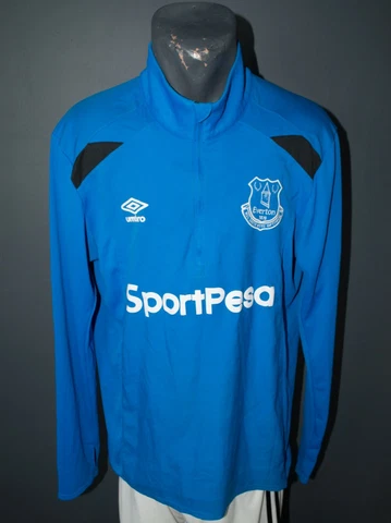 Everton Jacket Football Soccer Training Tracksuit Mens Sweatshirt Size Adult L Cover