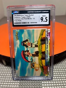 CGC Graded 9.5 1999 Pokemon The First Movie - Nefarious Team Rocket first print - Picture 1 of 5