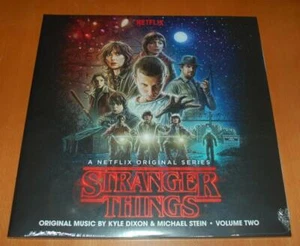 Stranger Things Volume 2 Frosted Clear White Blue And Red Splatter 2 x Vinyl LP - Picture 1 of 3