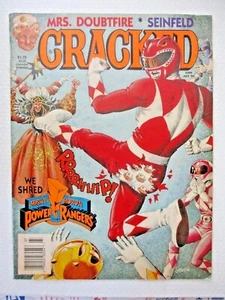 CRACKED #290, 1994 VG/FN, RARE POWER RANGERS ISSUE - SEVERIN CVR, ANIMAL KINGDOM - Picture 1 of 3