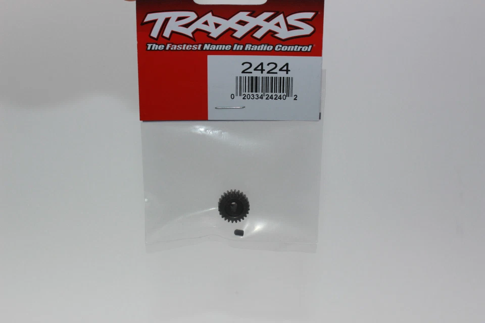Traxxas TRX 2424 Motorritzel Ritzel 24 Zähne Modul  für 3mm Welle NEU in OVP  - Bild 1 von 4