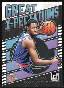 2019-20 Panini Donruss Great X-Pectations RJ Barrett RC #9 New York Knicks