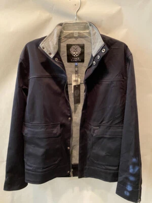 VINCE CAMUTO VO024S MENS NAVY UTILITY JACKET SIZE MEDIUM - Image 1 of 4