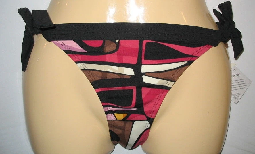 PERRY ELLIS -NEW - LARGE - COLORFUL BIKINI BATHING SUIT BOTTOMS - Image 1 of 1