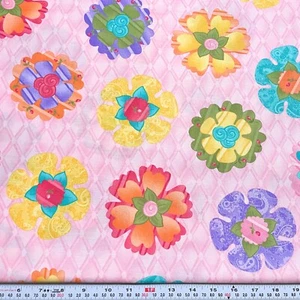 Sweet Baby Jane by Me and My Sister for Moda Floral Pink Cotton by the HALF YARD - Picture 1 of 2