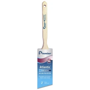 Premier 17341 Atlantic Nylon/Polyester Firm Blend Chiseled Paint Brush 2 W in. - Picture 1 of 1