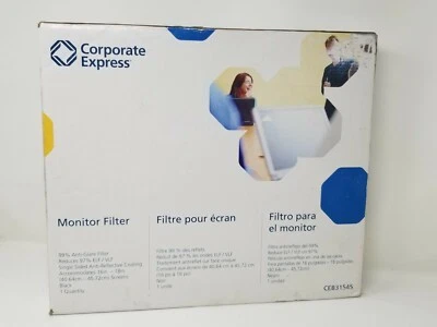 Corporate Express 16"-18" LCD Monitor Black Anti-Glare Privacy Filter CEB31545 - Image 1 of 3