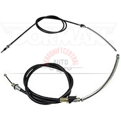 Cable de freno de estacionamiento trasero izquierdo trasero derecho Dorman 2 piezas para Ford F-250 1980-1986 Foto 1 de 4