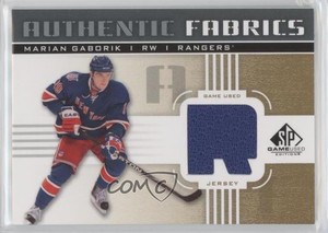 2011-12 SP Game Used Edition Authentic Fabrics Gold Marian Gaborik (R) #AF-MG.1