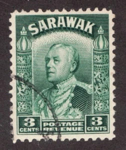 1941 Sarawak Sc# 113 - 3¢ Sir Charles Vyner Brooke - Used Cv$5 - Picture 1 of 1