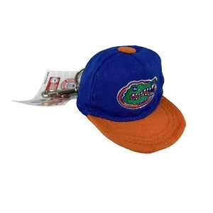 University Of Florida Gators Ball Cap Keychain Embroidered Logo NCAA - Picture 1 of 3