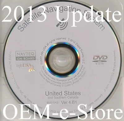 2006 2007 2008 2009 2010 Honda Pilot Odyssey Navigation DVD U.S Map 4.B1 Update - Image 1 of 3