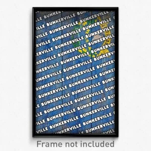 Bunkerville Nevada Poster (NV City Souvenir 11x17 Town Print) - Picture 1 of 1
