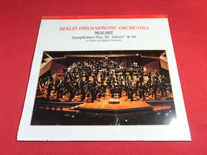 Mozart  SYMPHONIEN NR 36 / 40  Berliner Philharmoniker - LP RCA factory sealed - Imagen 1 de 2