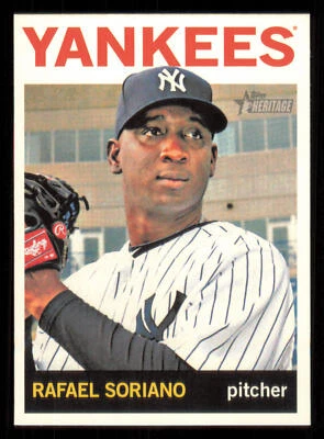 2013 Topps Heritage #296 Rafael Soriano New York Yankees - Image 1 of 2