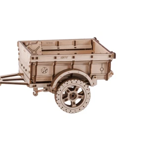 Trailer for 4x4 - Wooden City 3D Wood Model Kit Assembling Series New! - Picture 1 of 1