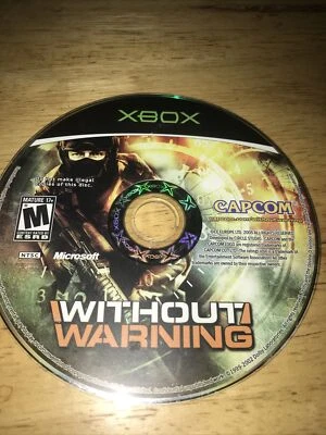 Without Warning (Microsoft Xbox, 2005) Working Game Only Free Shipping - Image 1 of 4