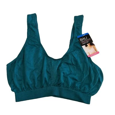 Bali Comfort Revolution Sujetador Corto Bralette XL Verde Jade NUEVO 103J Foto 1 de 2