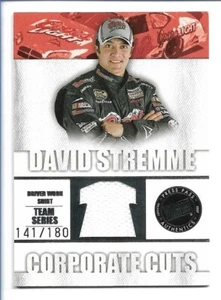 David Stremme 2007 Traks Corporate Cuts Driver Warn Shirt Relic #CCT 7 #141/180 - Picture 1 of 2
