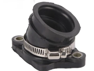 Honda Rubber Carburettor Manifold Angled Push In Type Pwk28 Etc - Image 1 of 2