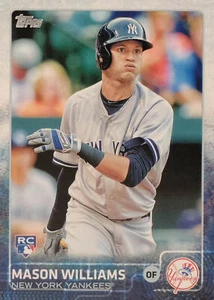 2015 Topps Update Series Baseball Base #US83: Mason Williams Topps Update Series - Picture 1 of 4