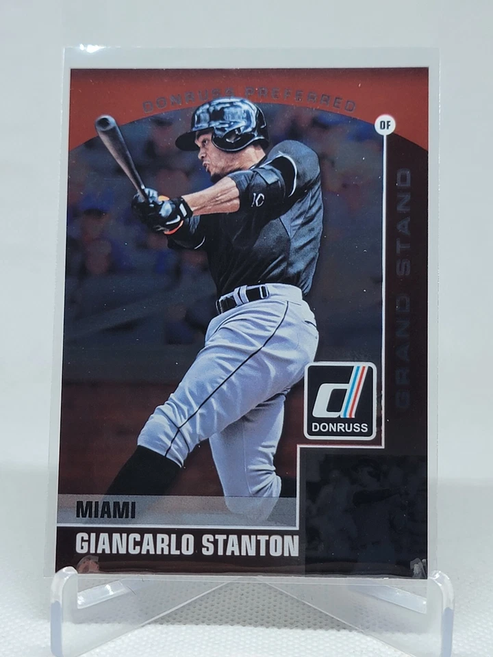 2015 Donruss Preferred Bronze Grand Stand #25 Giancarlo Stanton Marlins E6D - Image 1 of 1
