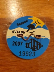 2007 Seasonal Beach Tag Avalon New Jersey Shore  - Bild 1 von 2