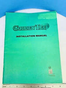 INCREDIBLE TECHNOLOGIES GOLEN TEE FORE INSTALLATION MANUAL - Picture 1 of 5